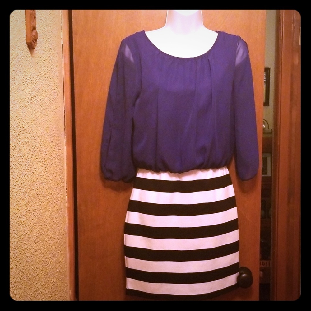 CUTE Ruby Rox Mini Dress sz M 4 TO 6